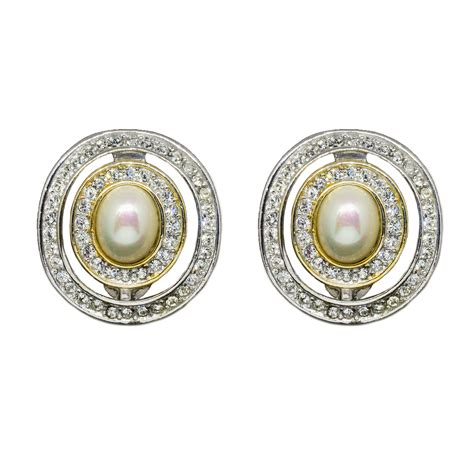 dior pearl earrings price philippines|vintage Dior pearl earrings.